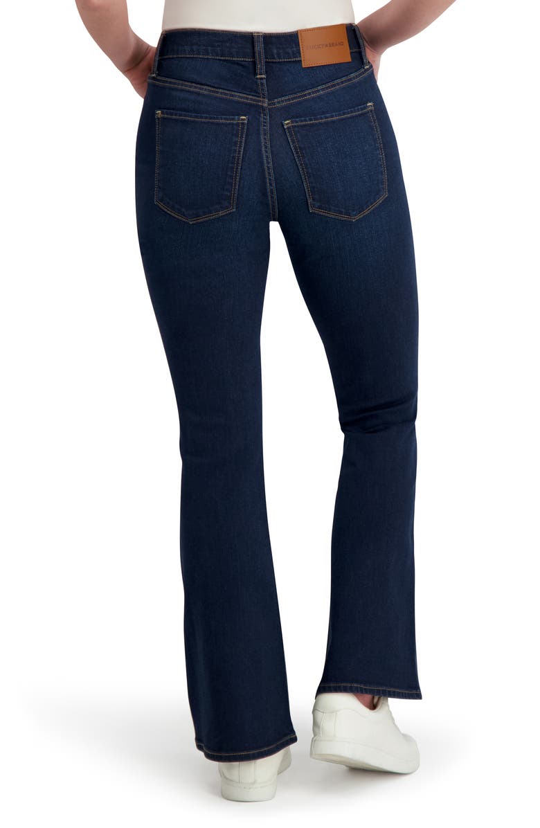 Lucky Brand Stevie High Waist Flare Jeans, Alternate, color, Newberry Blue