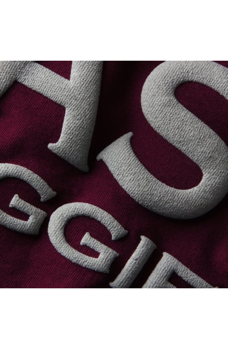 SPIRIT JERSEY Women's Maroon Texas A&M Aggies Spirit Jersey Oversized T-Shirt, Alternate, color, 