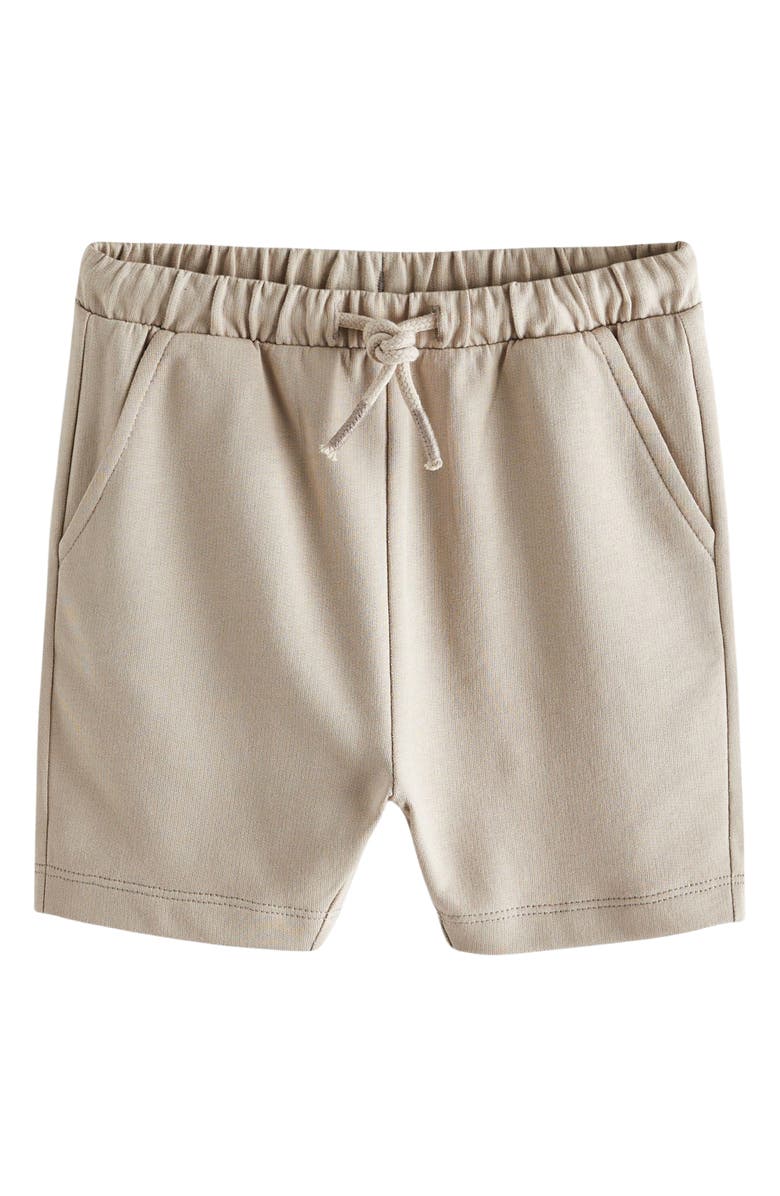 NEXT Kids' Core Knit Cotton Drawstring Shorts, Main, color, 