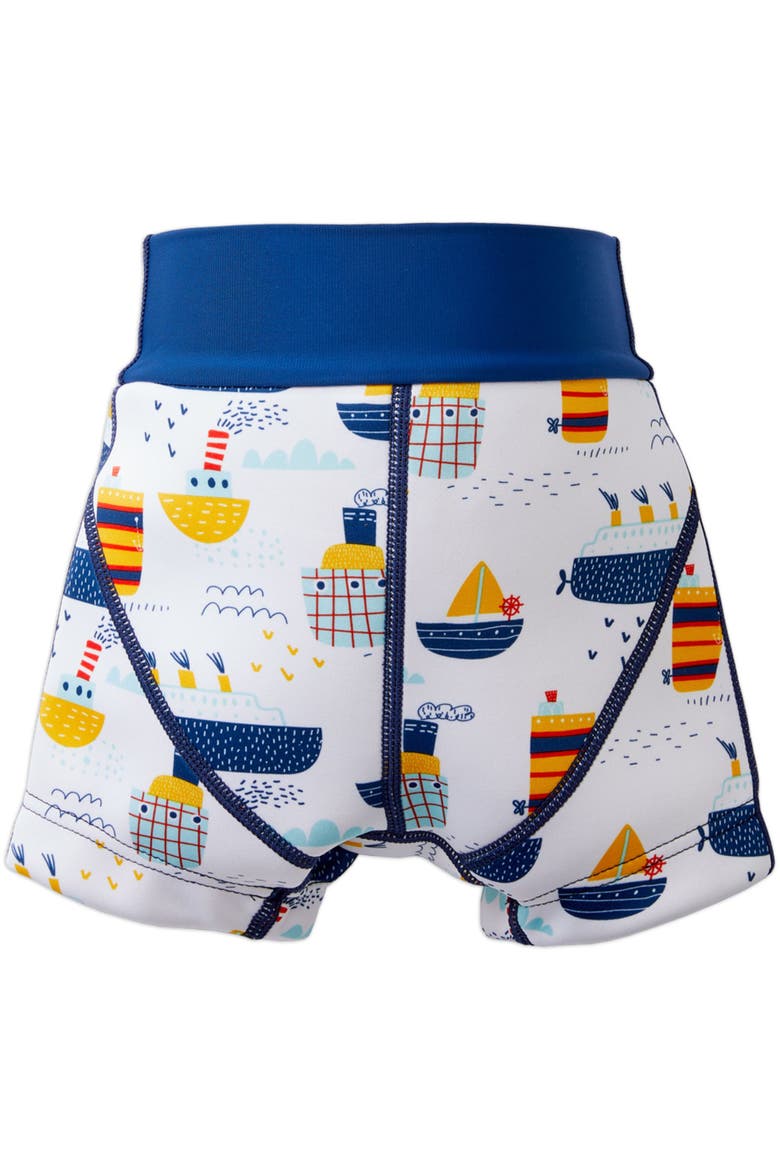 Splash Jammers, Reusable Swim Diaper, Alternate, color, Tug Boats