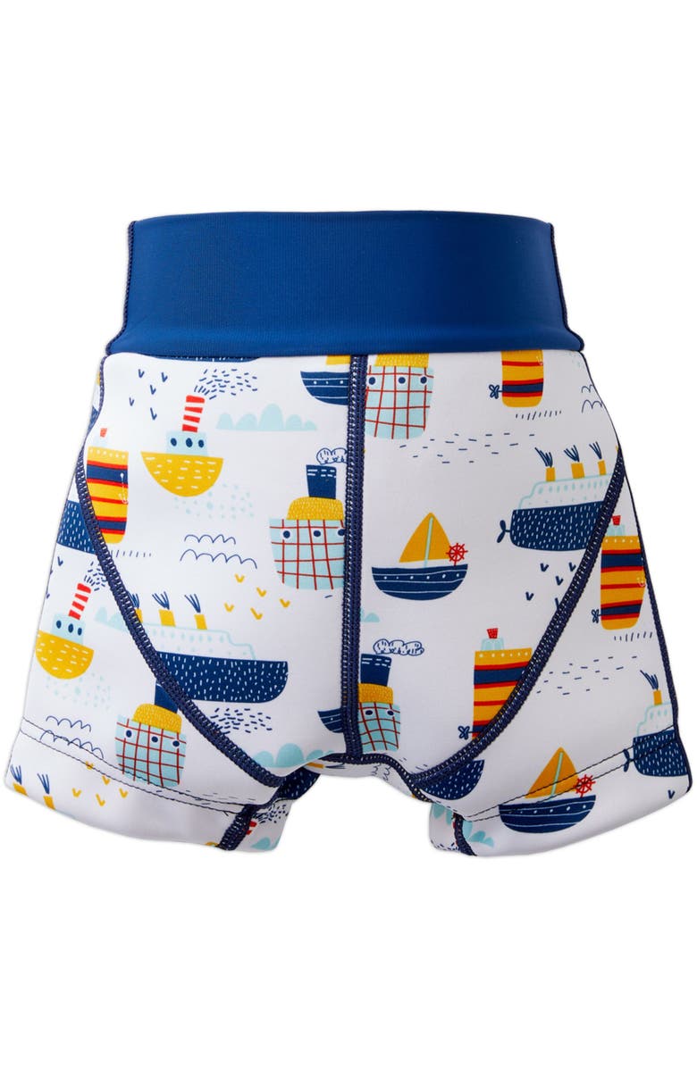 Splash About Splash Jammers, Reusable Swim Diaper, Alternate, color, Tug Boats