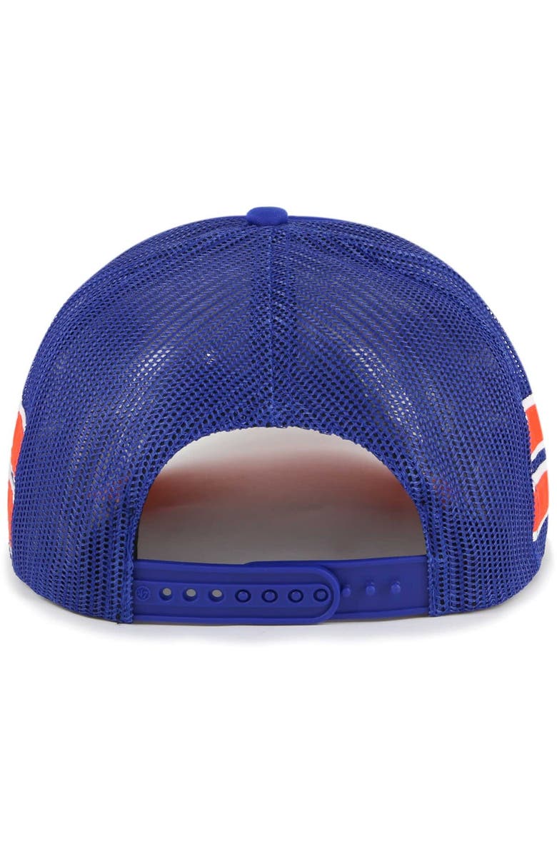 '47 Men's '47 Blue New York Knicks Sidebrand Stripes Trucker Adjustable Hat, Alternate, color, Blue