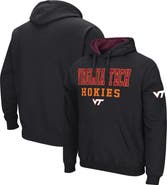 COLOSSEUM Men's Colosseum Black Virginia Tech Hokies Sunrise Pullover Hoodie