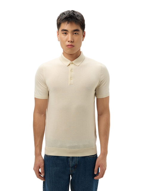 Cashmere Silk Polo Shirt