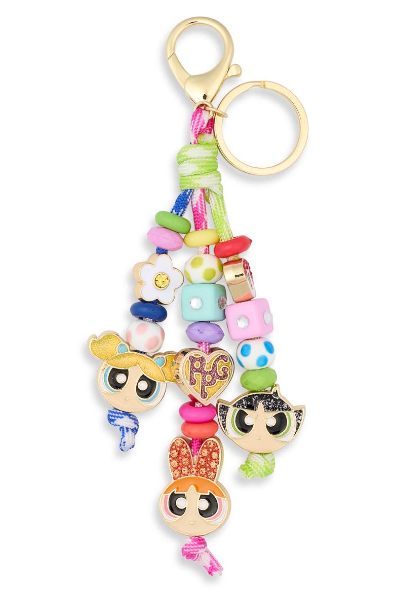 Powerpuff Girls Icon Bag Charm, Alternate, color, MULTI