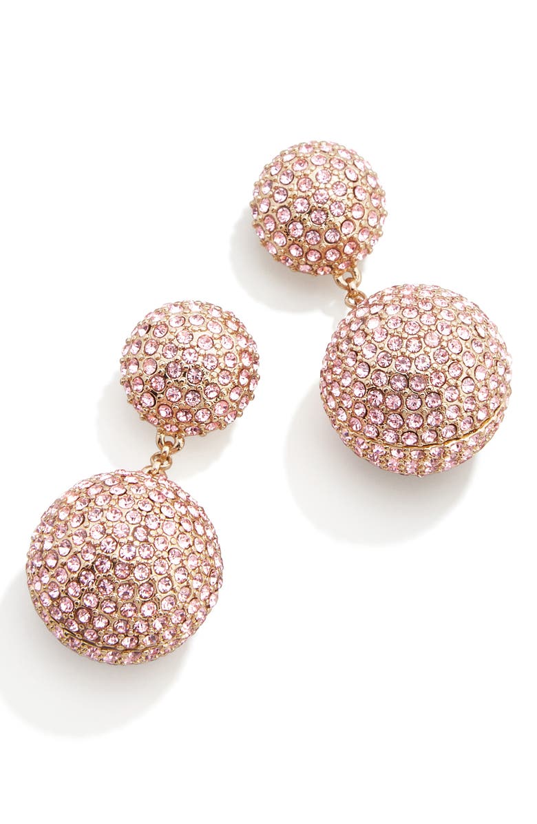 BaubleBar Lennon Pavé Drop Earrings, Main, color,