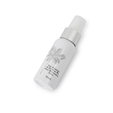 Natural  Hair Restoration Spray  with Activated Ginseng & Saw Palmetto