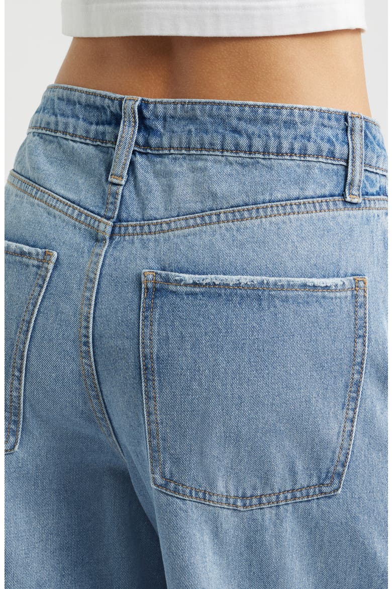 Relaxed Extra Baggy Wide Leg Jeans, Alternate, color, LIGHT BLUE