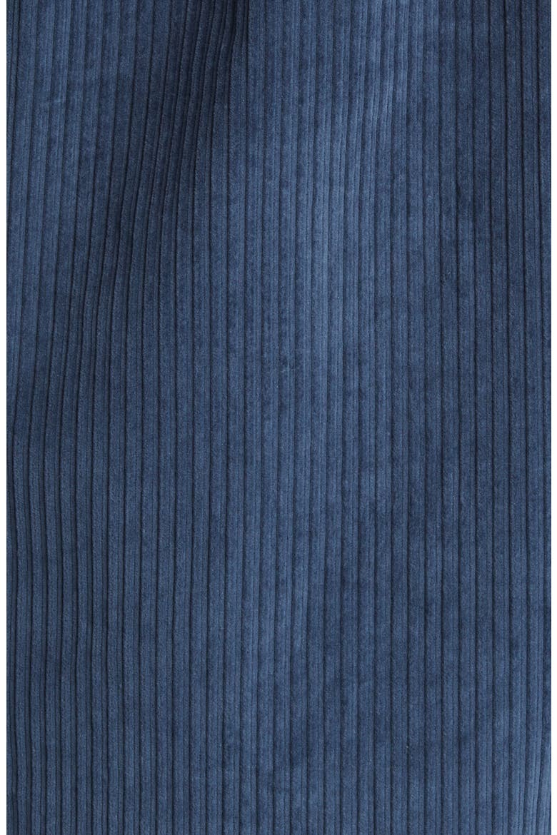 Easy Stretch Corduroy Button-Up Shirt, Alternate, color, WARM MIDNIGHT