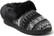 DEARFOAMS Hannah Festive Knit Clog Slipper