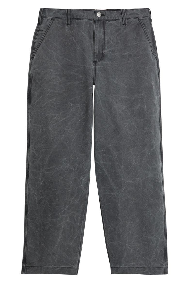 Commons Wrinkle Wash Jeans, Alternate, color, BLACK WRINKLE WASH