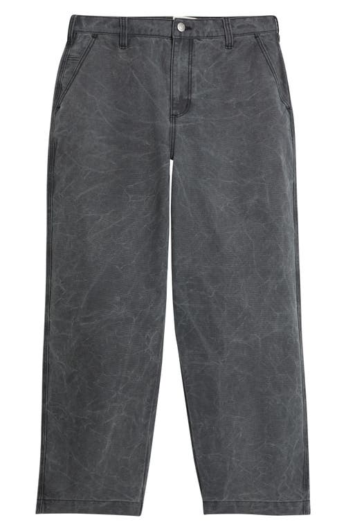 Obey Commons Wrinkle Wash Jeans In Gray