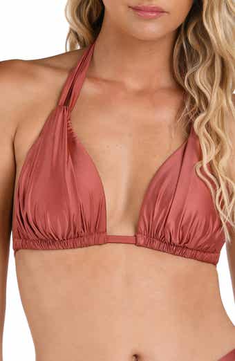 La Blanca Earth Halter Bikini Top