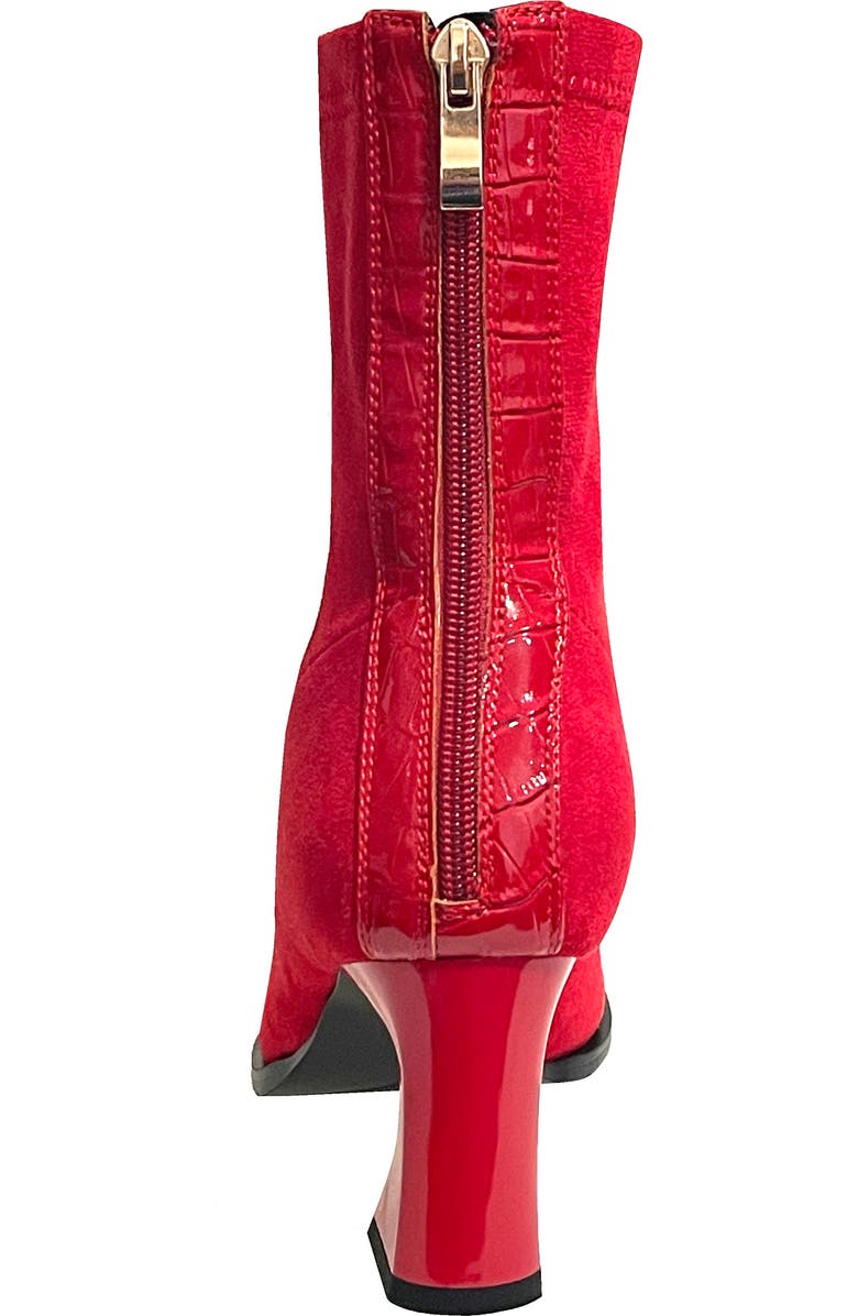 NINETY UNION Bronx Bootie, Alternate, color, Red