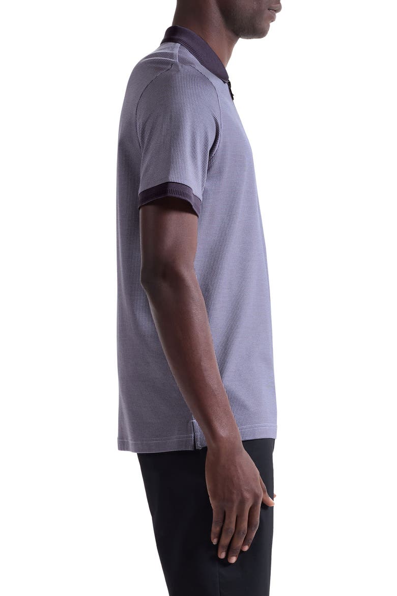 Quarter Zip Polo, Alternate, color, AMETHYST