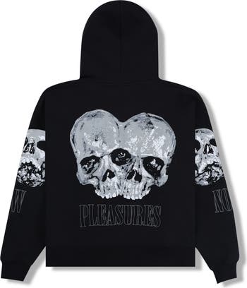 PLEASURES Double Skull Graphic Hoodie | Nordstrom