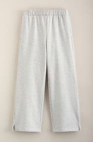 Zella Girl Kids' Cozy Fleece Wide Leg Pants