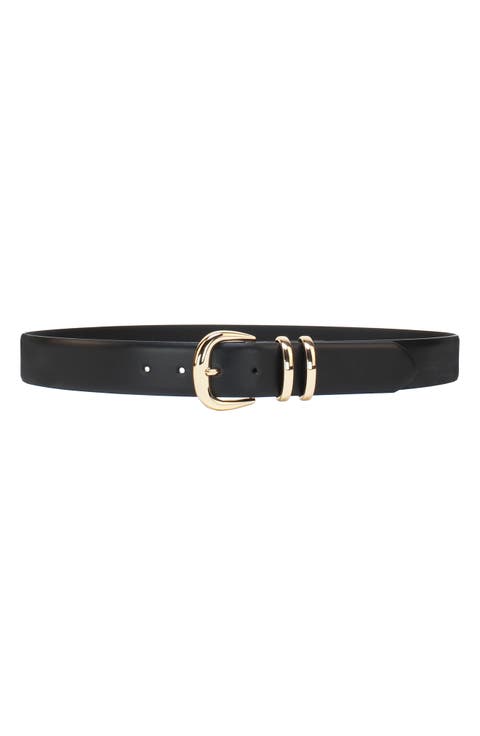 Chunky Harness Faux Leather Belt