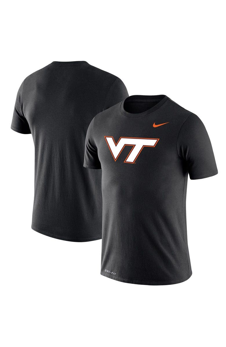 Nike Men's Nike Black Virginia Tech Hokies School Logo Legend Performance T-Shirt, Main, color,