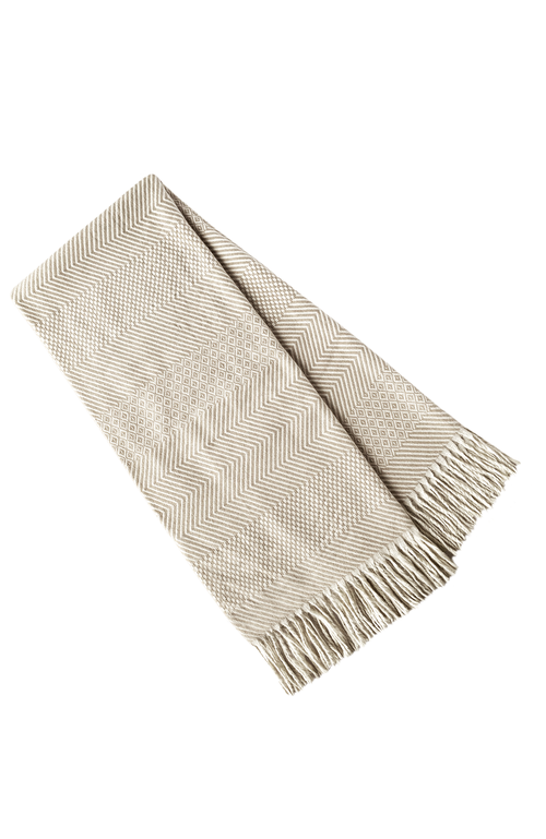Slumber Cloud Woven Throw Blanket In Brown