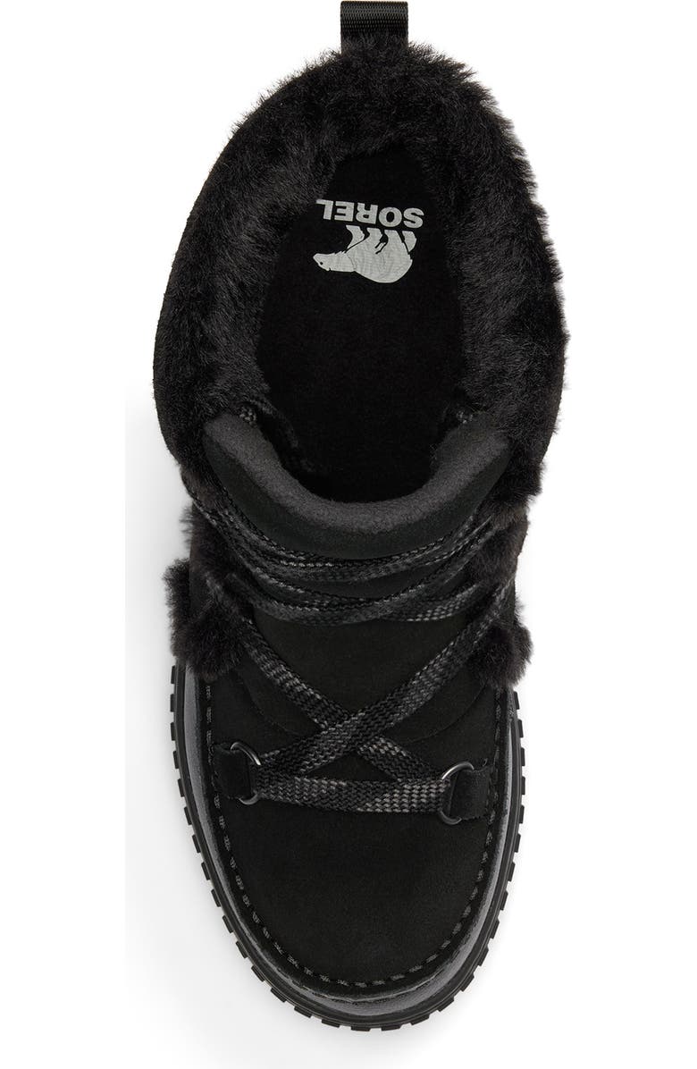 SOREL One Ave<sup>™</sup> Alpine Faux Fur Trim Waterproof Boot, Alternate, color,