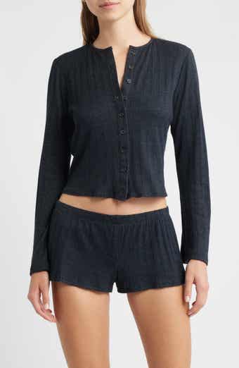 The Jackie Rib Cashmere Blend Cardigan