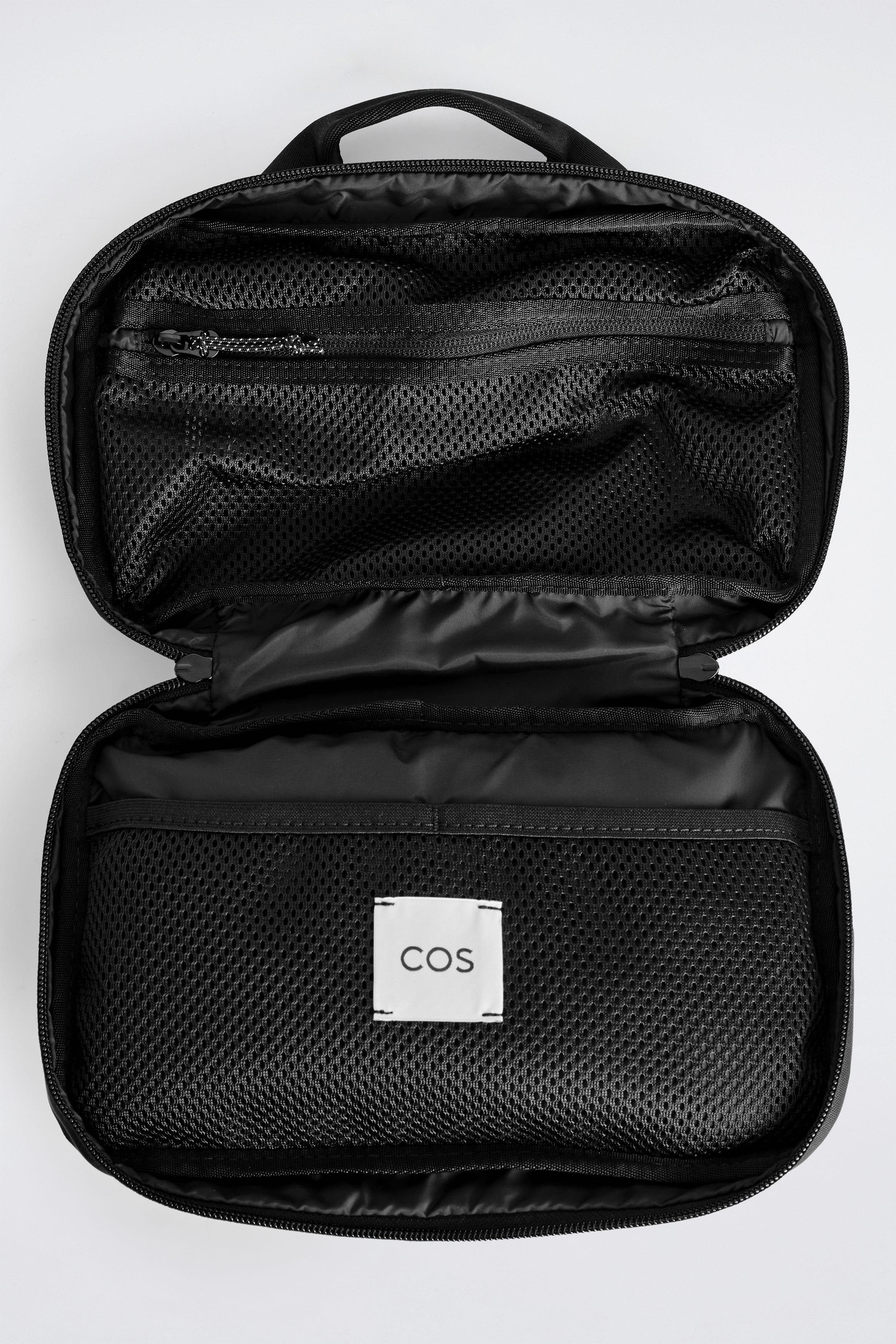 COS Travel Wash Bag, Alternate, color, Black