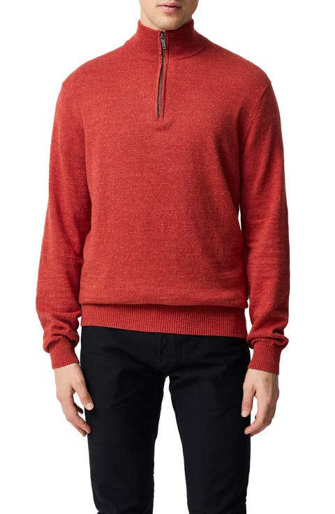 Fortrose Cotton Quarter Zip Sweater