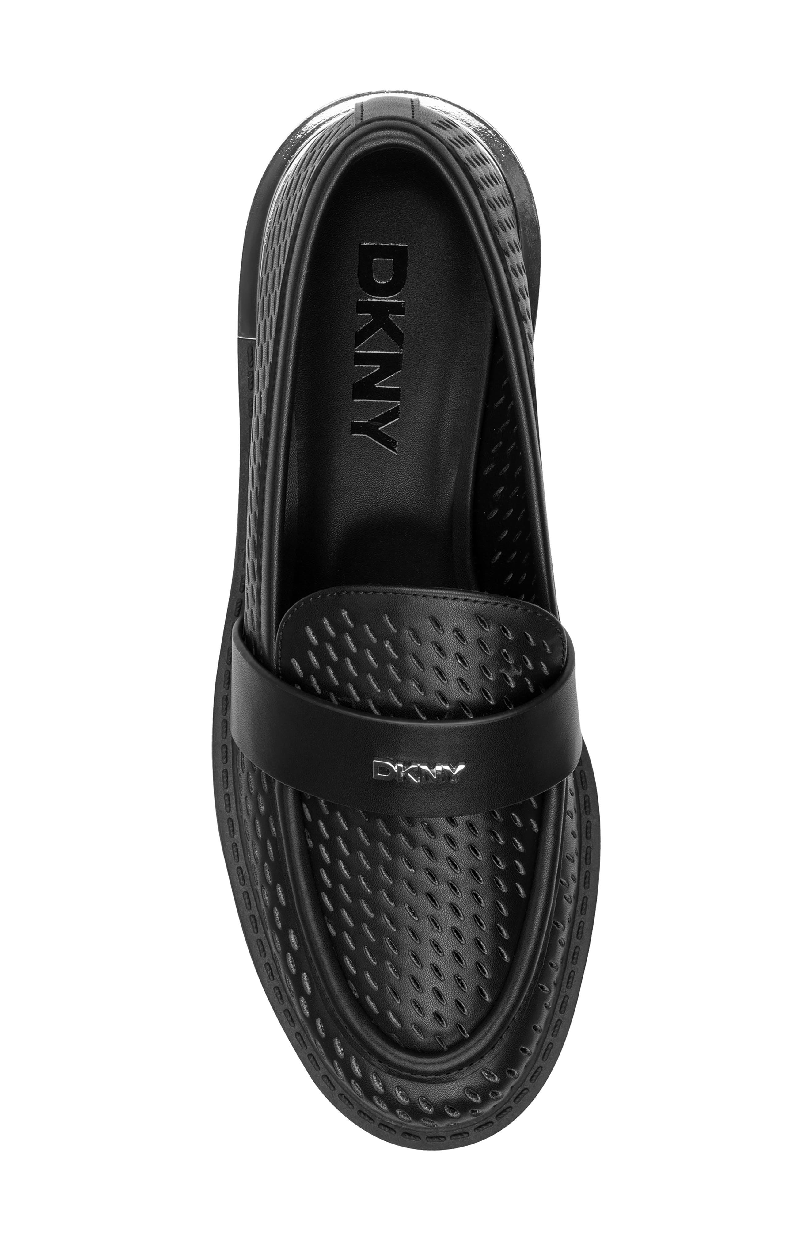 DKNY Rezzi Perforated Loafer, Alternate, color, 