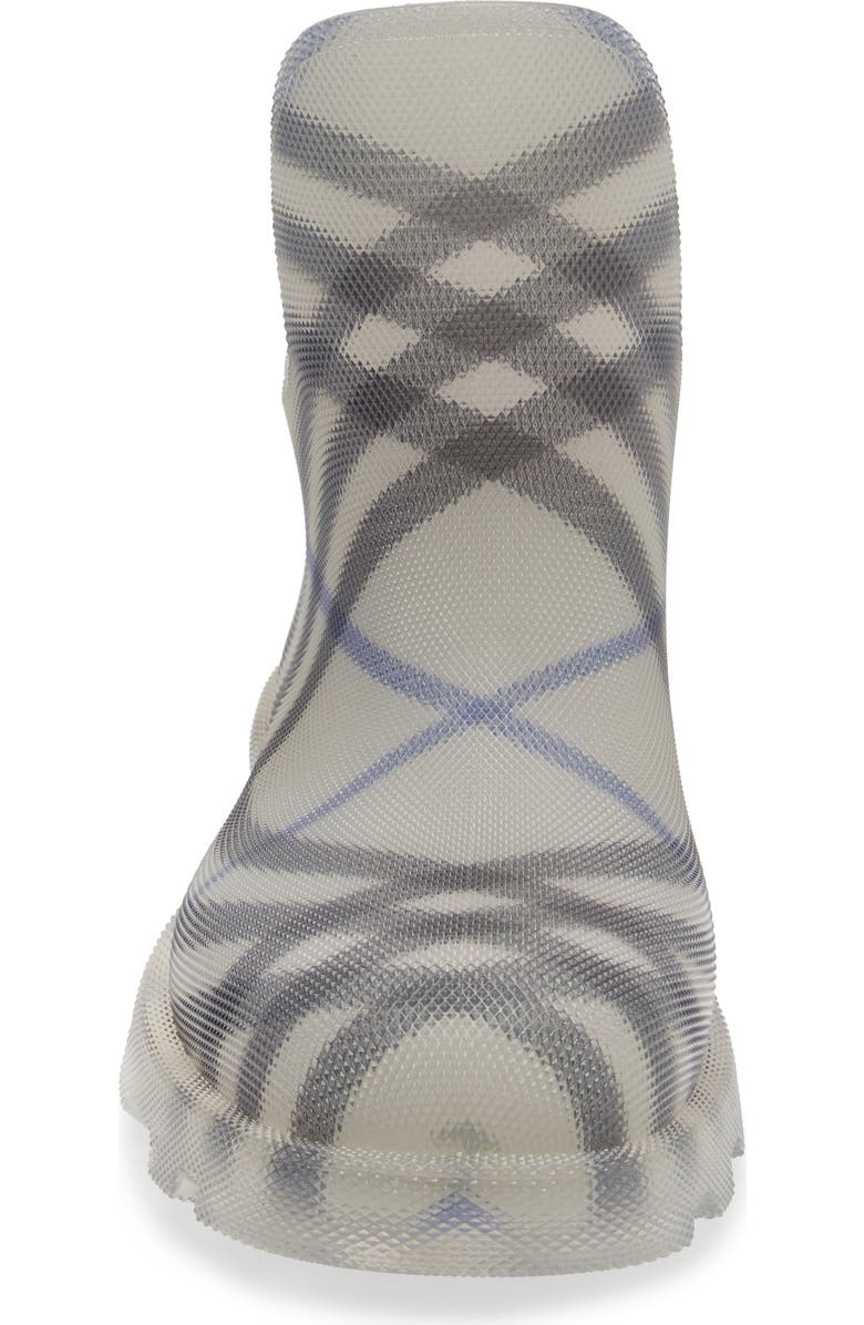 Burberry Marsh Check Textured Ankle Boot, Alternate, color,