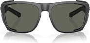 Costa Del Mar King Tide 6 58mm Polarized Rectangular Sunglasses