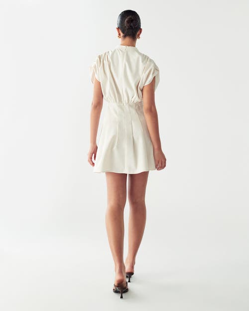 Willa Hari Mini Dress In Brown