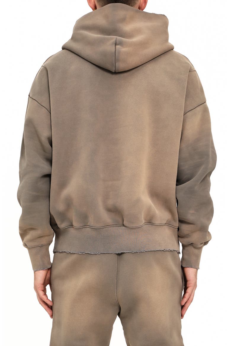 Heavyweight Graphic Hoodie, Alternate, color, GREY