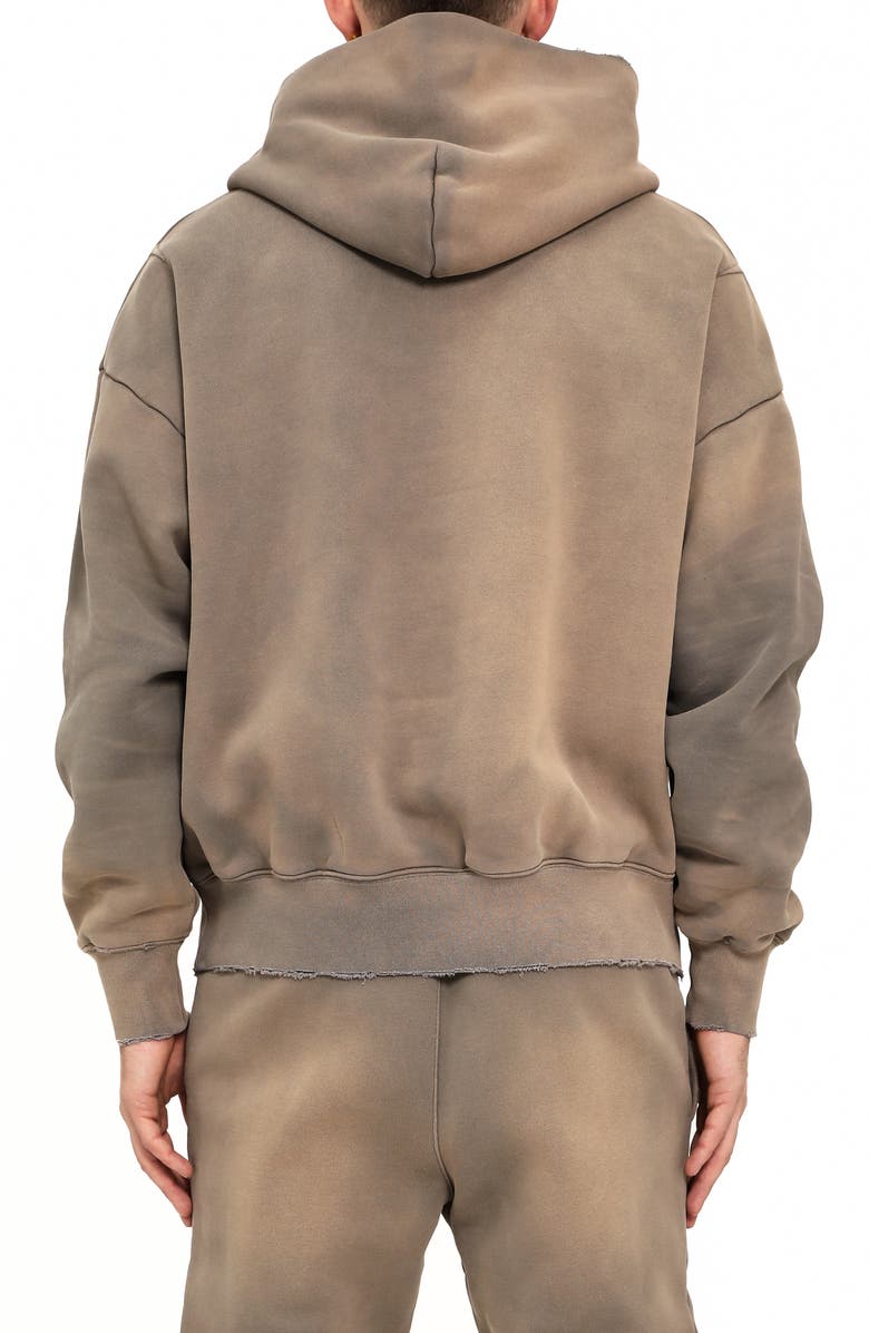 PURPLE BRAND Heavyweight Graphic Hoodie, Alternate, color, Grey