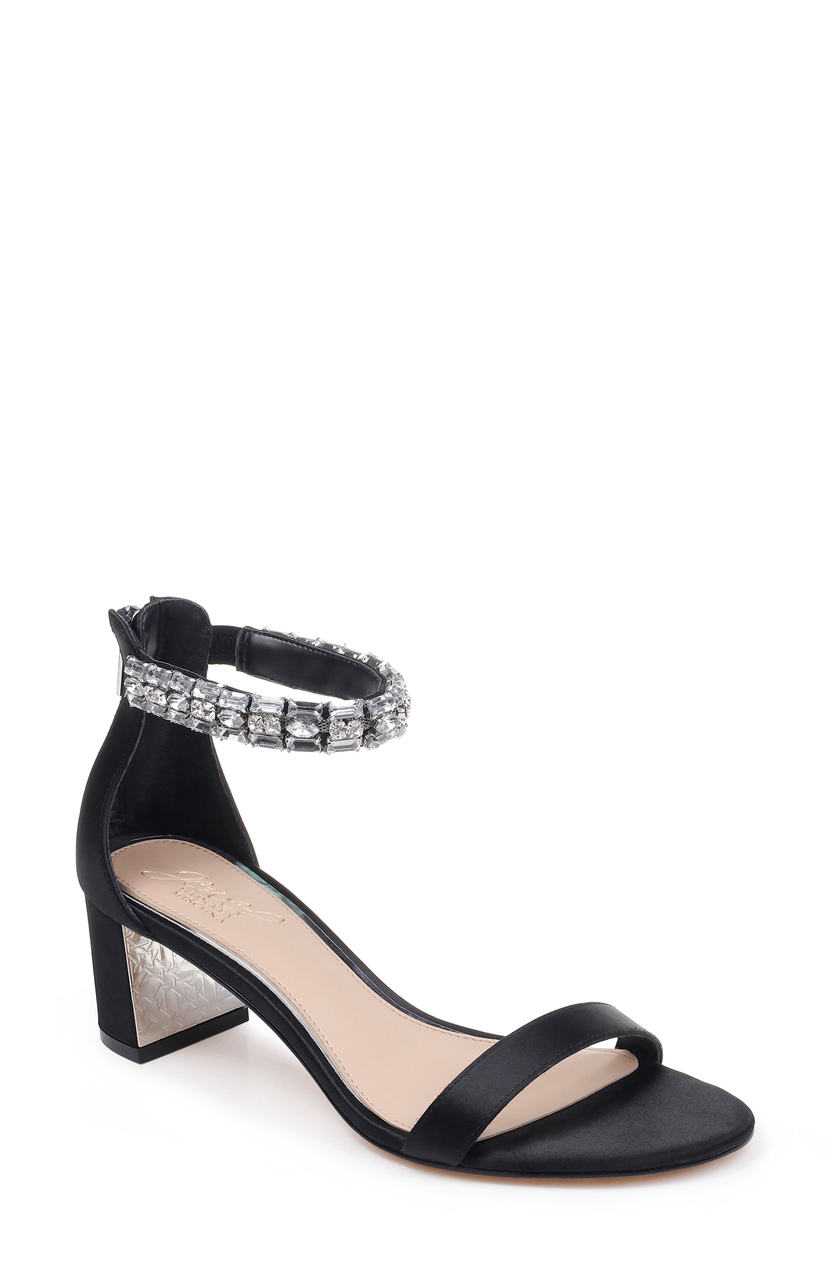 Jewel Badgley Mischka Katerina Ankle Strap Sandal, Main, color, 