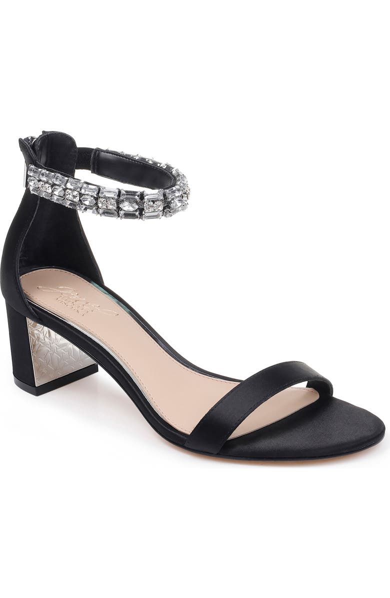 Jewel Badgley Mischka Katerina Ankle Strap Sandal, Main, color,