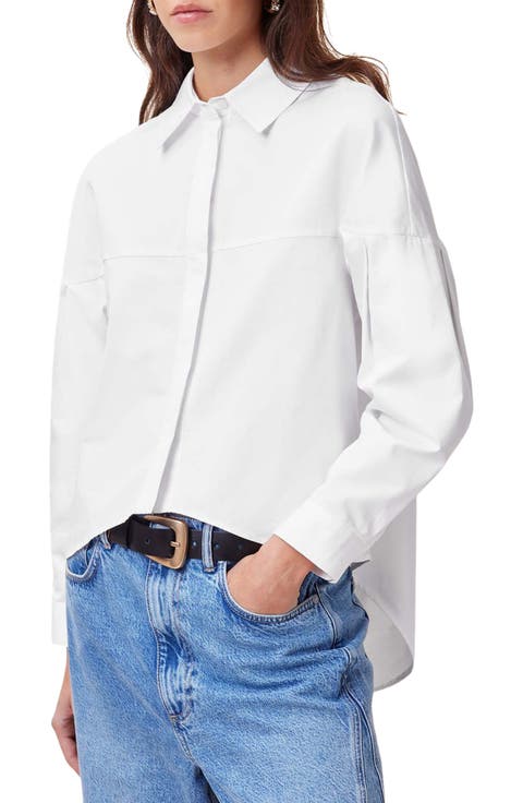 Toria Cotton Button-Up Shirt