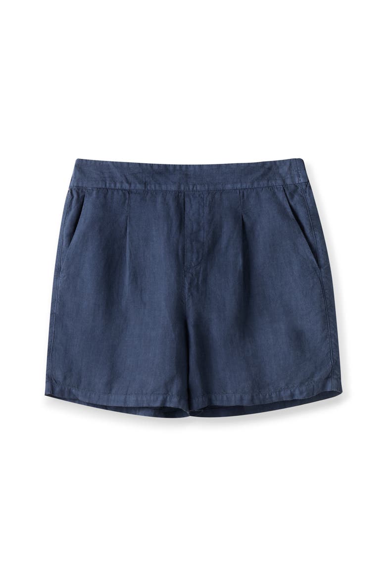 Pull On Shorts, Alternate, color, DARK NAVY