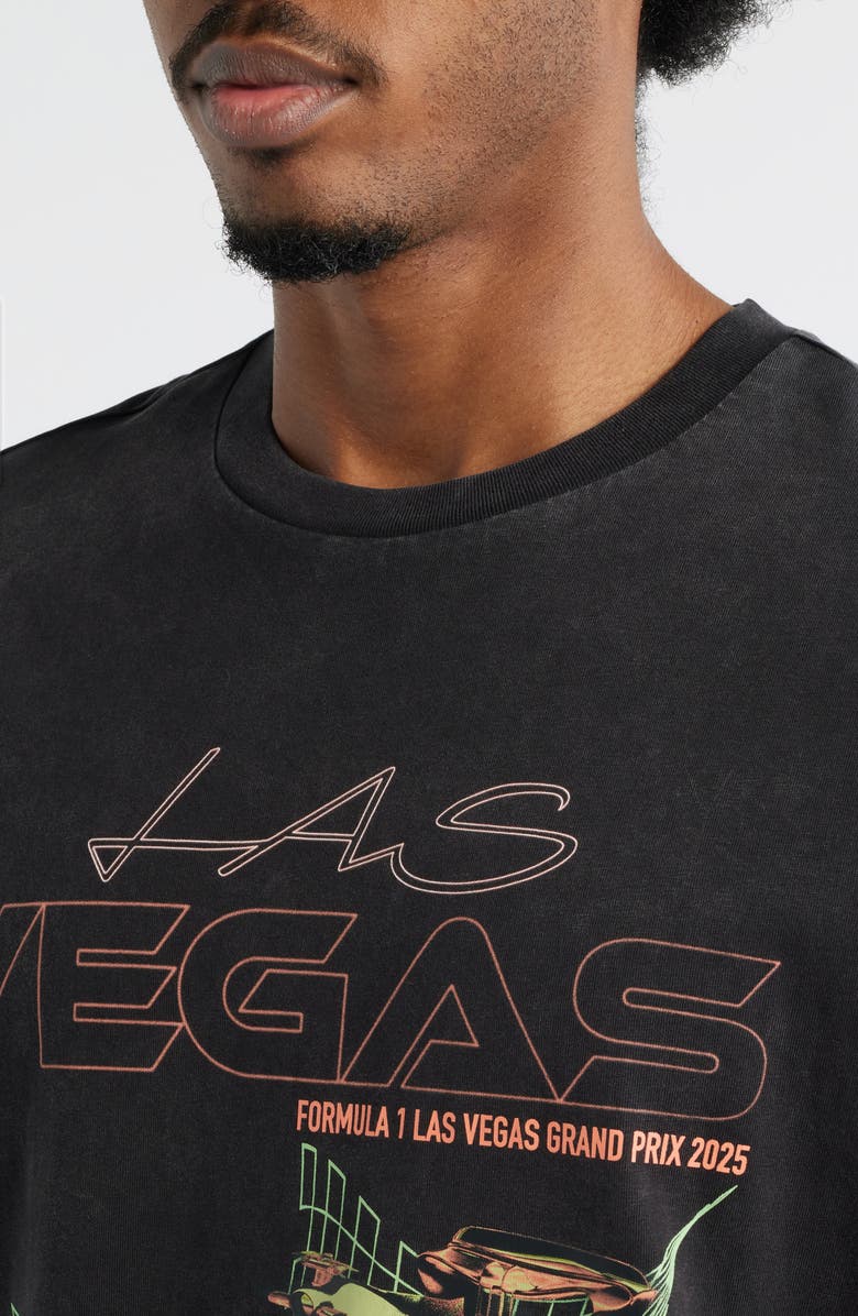 PUMA Formula 1<sup>®</sup> Vegas Cotton Graphic T-Shirt, Alternate, color, Puma Black