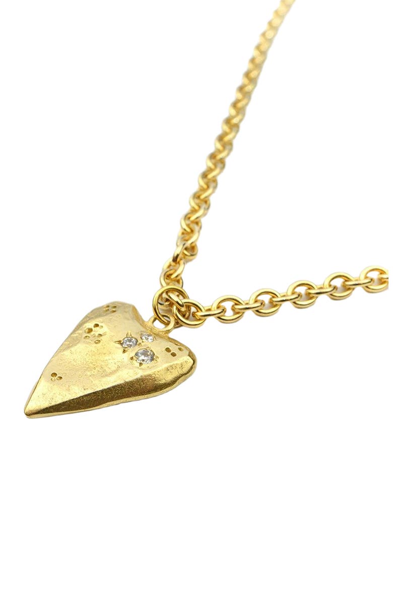 My Love Necklace, Alternate, color, Gold
