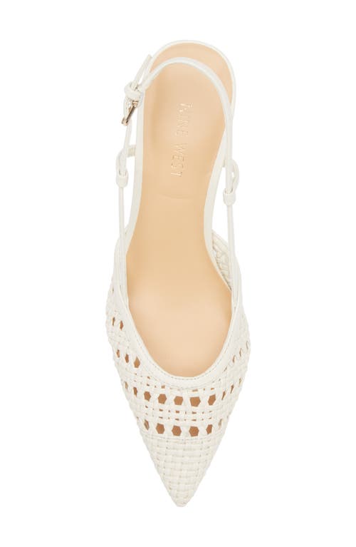 NINE WEST NINE WEST ROWEN POINTED TOE SLINGBACK PUMP