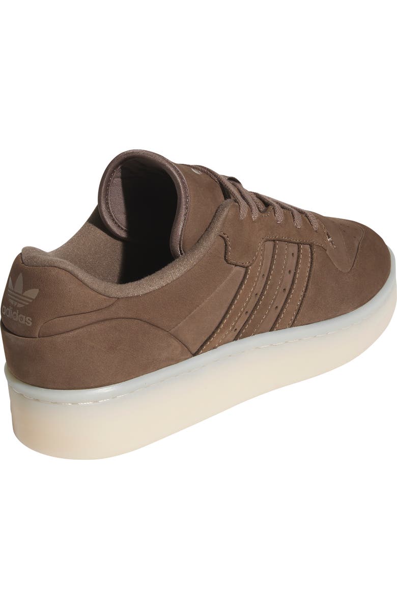 adidas Rivalry Lux Low Top Basketball Sneaker, Alternate, color, Earth Strata/ Wonder White