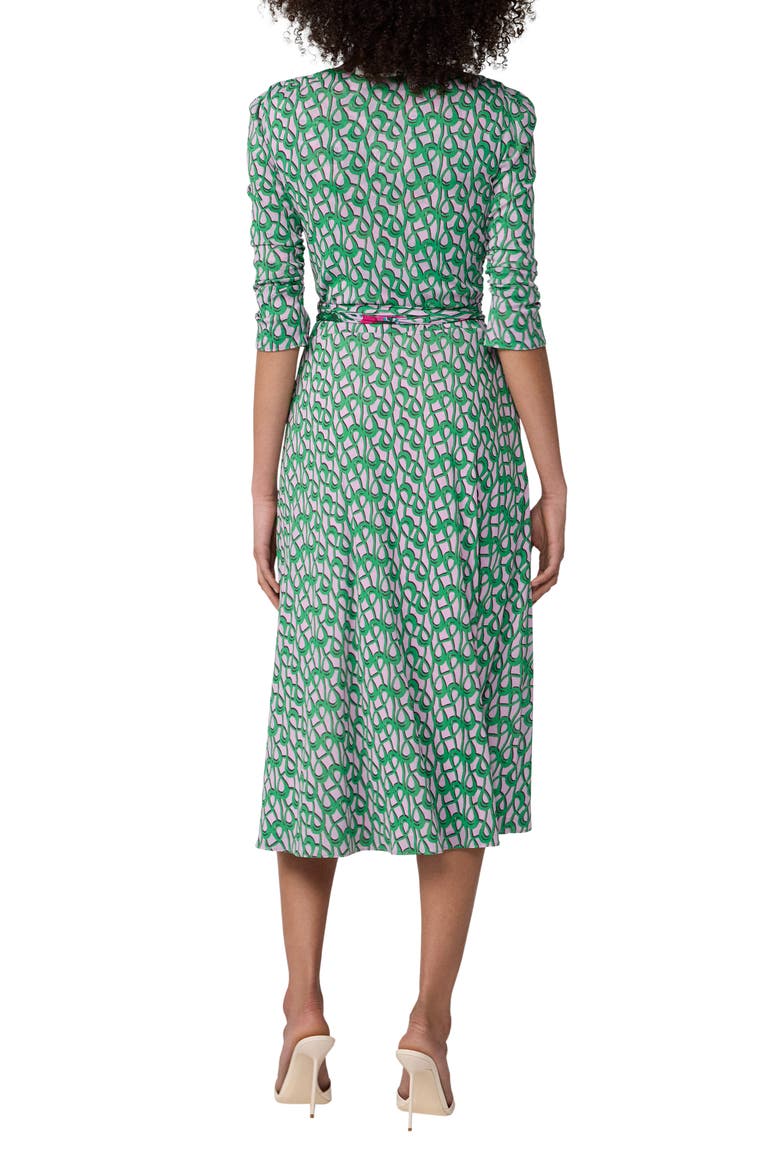 Carmen Reversible Mixed Print Jersey Wrap Dress, Alternate, color, PROVENCE GOSSIP PINK