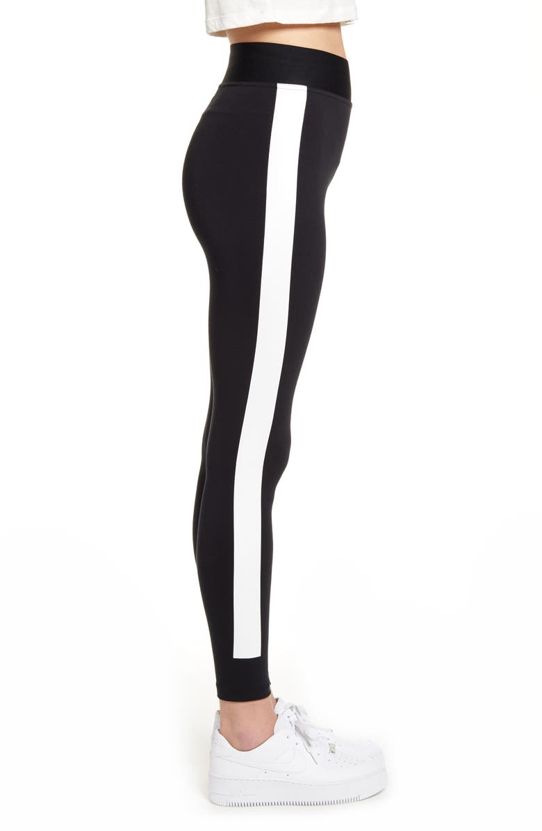 Nike Sportswear Legasee Glam Dunk Cotton Blend Leggings, Alternate, color,