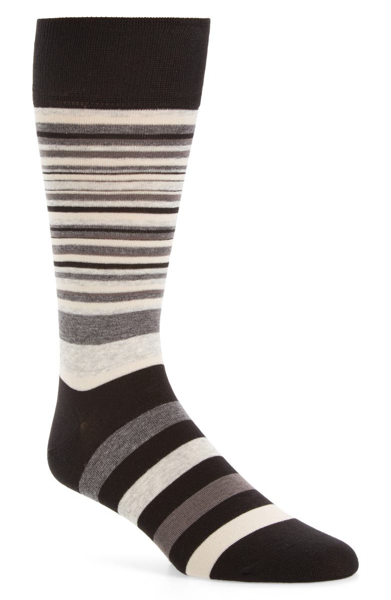 Cole Haan Town Stripe Crew Socks, Main, color,