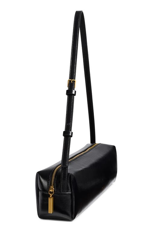 Khaite Black Logo Shoulder Bag In Black