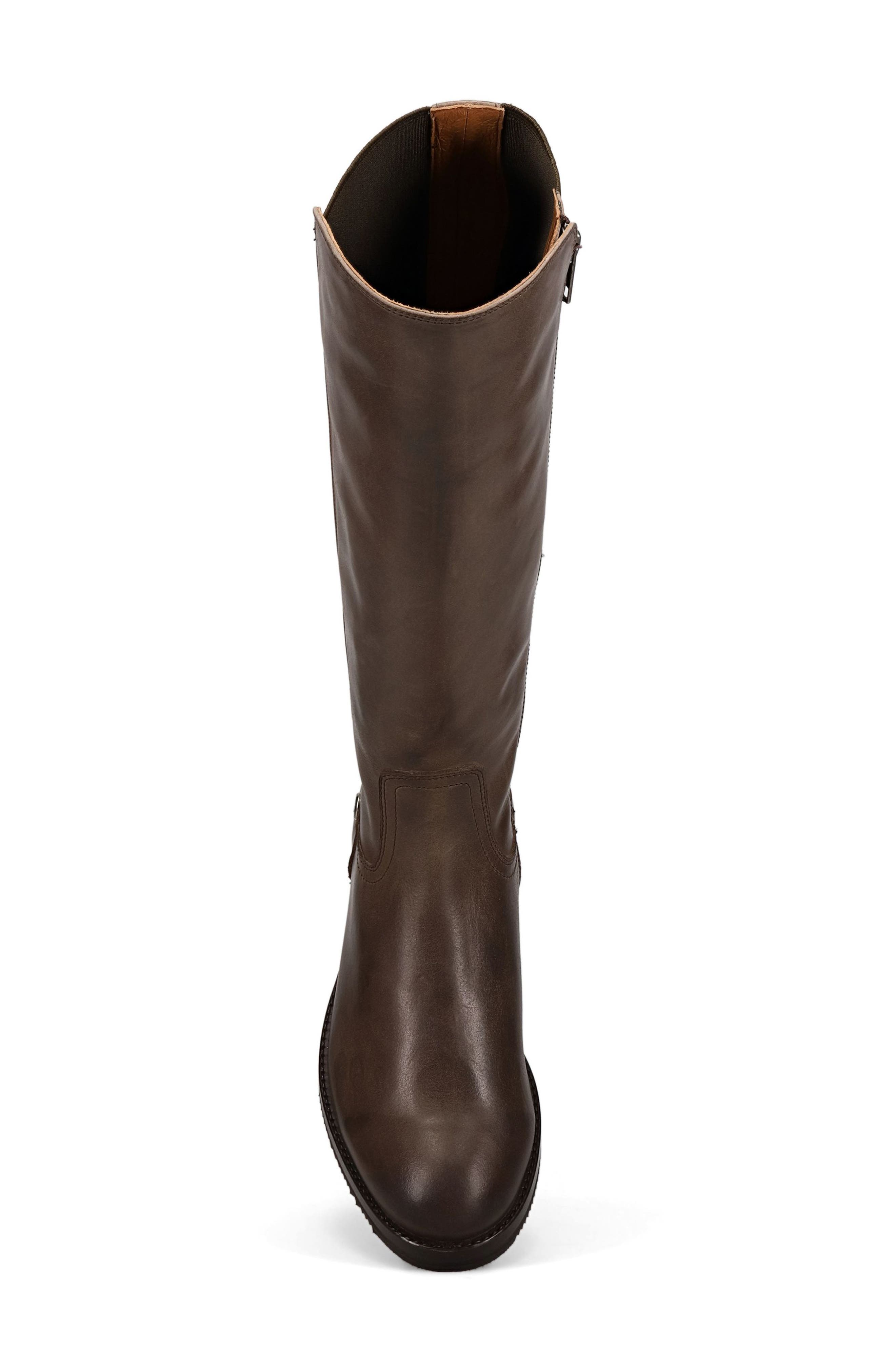 Madison Knee High Boot, Alternate, color, DARK GREY