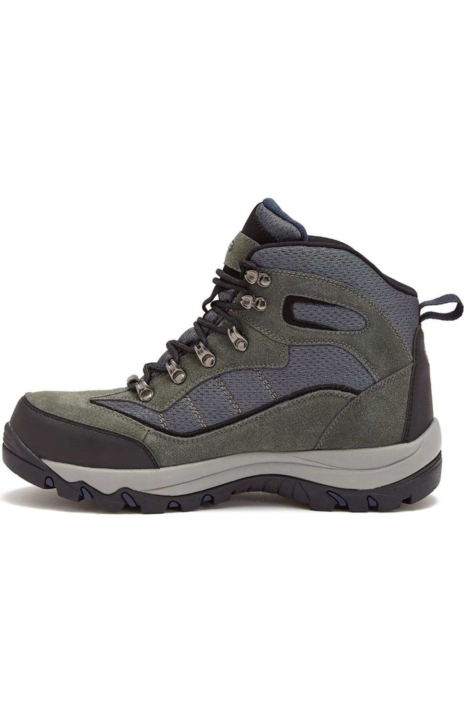Stivali Trekking Hi-Tec Skamania Mid Impermeabili – Donna, Camoscio Grigio, CH80049W-N