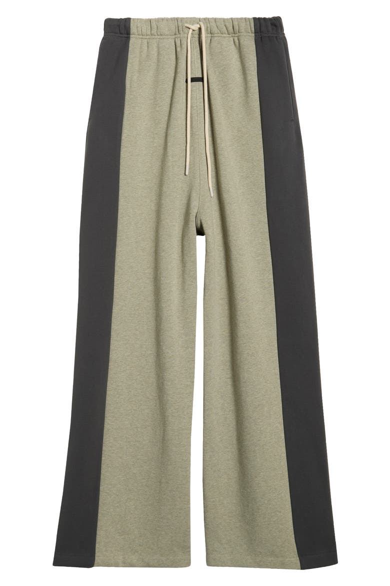 Panelled Lounge Pants, Alternate, color, SEAL HEATHER/ IRON GREY