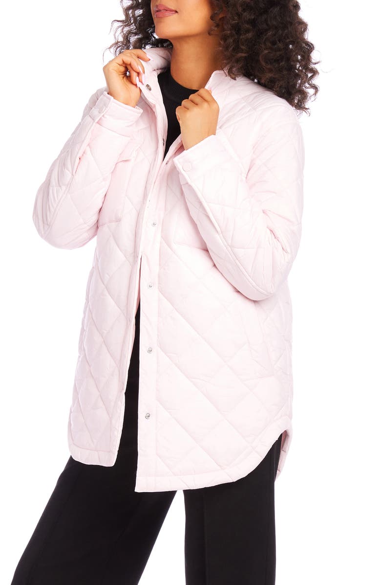 Karen Kane Quilted Coat, Alternate, color, 